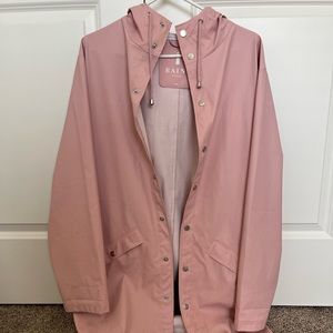Rains pink raincoat